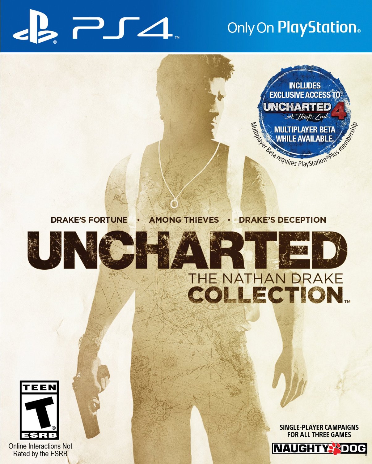 PS4: UNCHARTED: THE NATHAN DRAKE COLLECTION (NM) (GAME) PS4: UNCHARTED: THE NATHAN DRAKE COLLECTION (NM) (GAME)